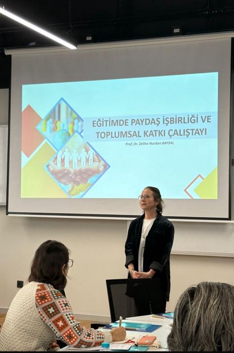 Eğitimde Paydaş İş Birliği ve Toplumsal Katkı Çalıştayı Gerçekleştirildi